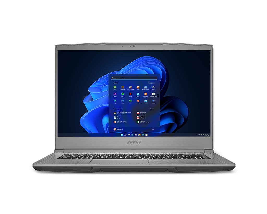 MSI WF65 10TI-444 FHD Mobile Workstation Intel Core i7-10750H Quadro T1000 16GB RAM 512GB NVME SSD WIN11